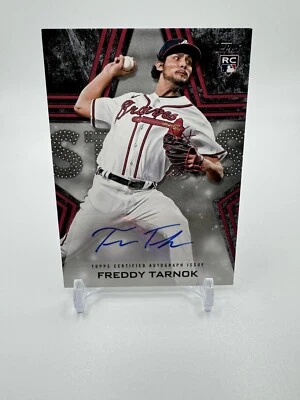 2023 Topps Baseball Stars Auto #58 /199 Freddy Tarnok (AU, RC) - Braves - Image 1 of 2