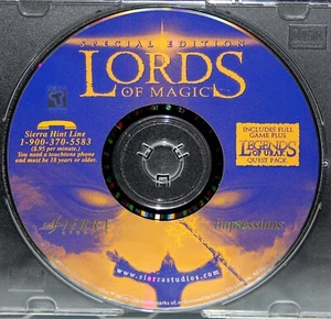 "LORDS OF MAGIC" & "LEGENDS OF URAK" PC Games Sierra WIN 95/98 V. 1998 Tested - Picture 1 of 3