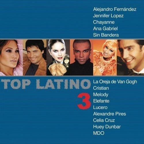 Alejandro Fernandez, Jennifer Lopez, Chayanne Top Latino 3 CD New Sealed - Image 1 of 1