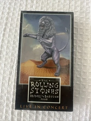 The Rolling Stones Bridges To Babylon 1998 Live in Concert VHS SEALED NEW - Image 1 of 2