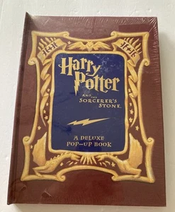 New Harry Potter & Sorcerer's Stone DELUXE POP-UP BOOK 1st Scholastic Printing - Picture 1 of 3