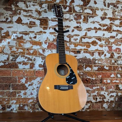 Yamaha FG-412-12 12 String Natural Acoustic / Classic Big Body Guitar C.1990S... - image 1 of 4