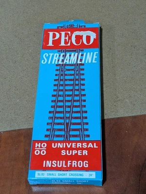 Peco Streamline - #SL-93 - HO/OO - Nickel Silver - Short Crossing - NOS - Image 1 of 4