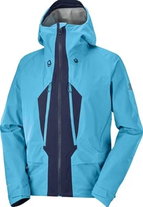 Salomon Men's Outpeak GORE-TEX 3L Shell Jacket Size L Barrier Reef NWTs  - Picture 1 of 6