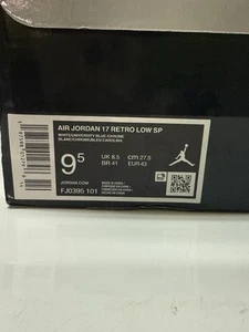 Air Jordan 17 Retro SP 2024 Low UNC - Picture 1 of 5