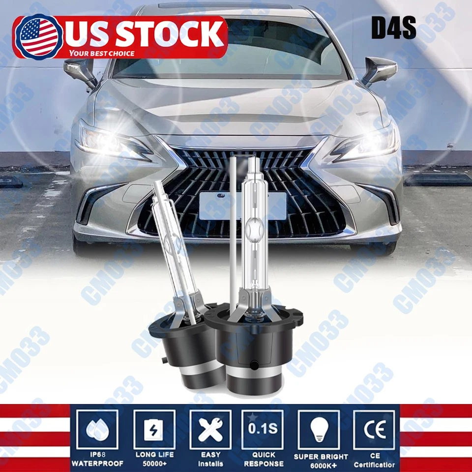 OEM D4S 42402 66440 6000K BLANCO PARA LEXUS HID XENÓN FARO BOMBILLA 2 PIEZAS Foto 1 de 4