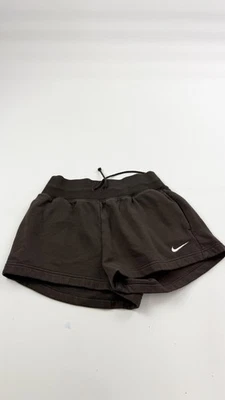 Nike Shorts Womens Medium Brown Phoenix Fleece Drawstring Pockets FD1409-237 - Image 1 of 4