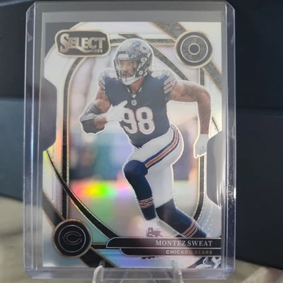 2024 Panini Select #284 Montez Sweat Club Level Silver Prizm Die-Cut - Image 1 of 2