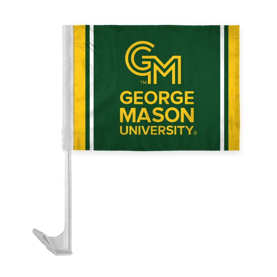 Banderas de coche George Mason Patriots GMU - Dos opciones Foto 1 de 1