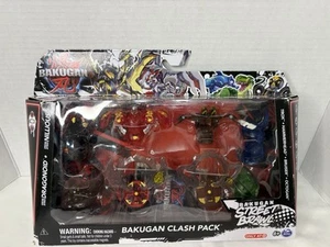 Bakugan CLASH PACK Street Brawl w/6 Battle Brawler Figures DRAGONOID NEW 2023 - Picture 1 of 9