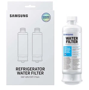 2 Pack Samsung DA97-17376B HAF-QIN Refrigerator Water Filter DA97-08006C Sealed - Picture 1 of 2