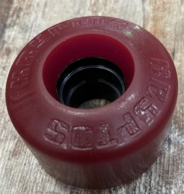 1980-е Kryptonics Kryptos скейтборд вишневый красный колесо одиночный 1 новый из старых запасов! - Изображение 1 из 4