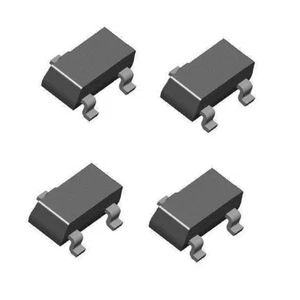 ZETEX FMMT718TA SOT-23 PNP 1.5A 20Vce 180MHz 625mW BJT Transistor New QTY-100 - Picture 1 of 1