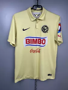 America 2014 2015 Home Football Shirt Soccer Jersey Nike 619163-707 Size M - Picture 1 of 21