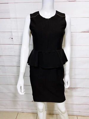 Vestido Kardashian Colección Mujer Talla L Negro Sin Mangas Cremallera Frontal Foto 1 de 4