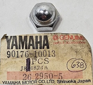 NOS Genuine Yamaha XS1100 XS650 RD250 XS750 SR500 Acorn Cap Nut OEM 90176-10013 - Picture 1 of 3