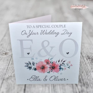 Personalised Wedding Day Card - Picture 1 of 9