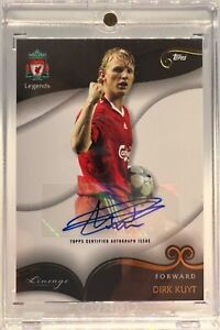 Topps Liverpool Lineage 22/23, Dirk Kuyt Legend Autograph Card AU-DK