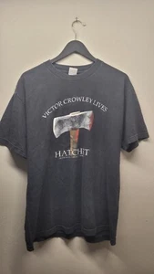 Vintage 2006 Hatchet Victor Crowley Movie Promo T Shirt Size L - Picture 1 of 8