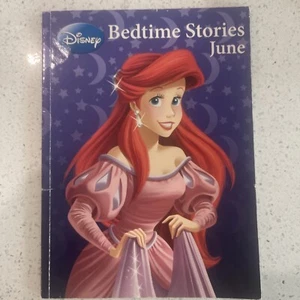 Disney Bedtime Stories JUNE Wall-e Robin Hood Bambi Pocahontas Bug's Life - Picture 1 of 2
