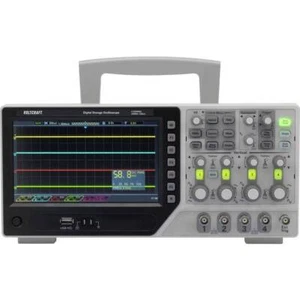 Voltcraft dso 1204e oscilloscopio digitale 200 mhz 4 canali 1 gsa/s 64 kpts 8 - Foto 1 di 1