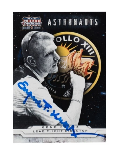 USA Autographed Panini Ameicana Card Gene Kranz APOLLO 13 Director NASA D274 - Image 1 of 1