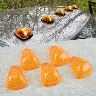 Marcador de cabina ligero techo funcionando ámbar 5 piezas apto para Ford E-150 E250 F450 Super Duty Foto 1 de 4