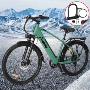 750W Ebike 26" Electric Bike Bicycle For Adults Commuter City Snow E-bike New - Picture 1 of 13