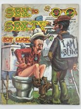 Vintage Pierre Davis Sex To Sexty "Pot Luck" #97 Adult Humor Comic Magazine 