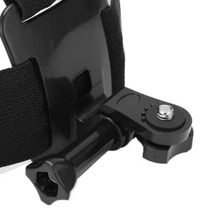 Head Strap Mount Black Adjustable Holder Accessories Kit For Action Camera M Fit - Picture 1 of 24