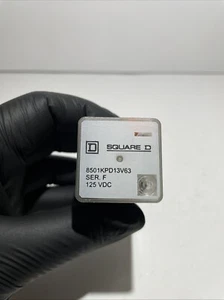 (QTY:1) SQUARE D 8501KPD13V63 TYPE KPD13V63 RELAY COIL 125VDC - Picture 1 of 6
