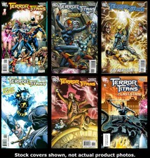 Terror TITANS 1 2 3 4 5 6 Complete Set Run Lot 1-6 VF/VM