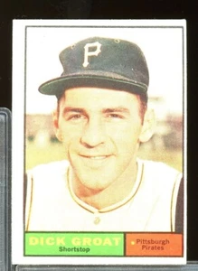 1961 Topps Baseball #1 Dick Groat - Picture 1 of 2