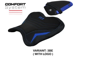 Rivestimento sella Kagran Comfort System blu con logo Yamaha R1 2015-2023 - Imagen 1 de 5