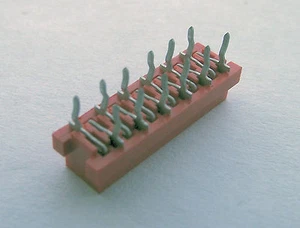 4 each 12 Way Micro-Match Female On-Board Connector AMP or Tyco 8-215079-2  - Picture 1 of 2