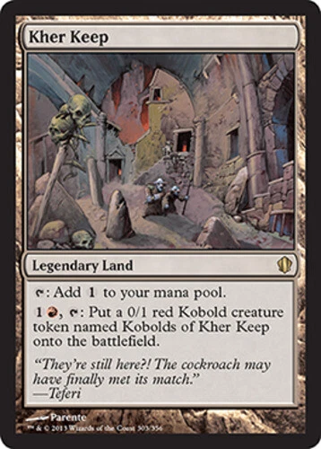 MTG - Kher Keep - Commander 2013 - NM, English Magic FLAT RATE SHIP - Image 1 of 1
