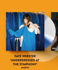Faye Webster - Undressed At The Symphony-Club-Blue Chandelier Tri Color VInyl LP - Picture 1 of 2