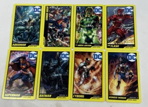 DC Comics Arcade Coin Pusher Super Hero Series 3 Trading Cards, Lot of 8 - Picture 1 of 6