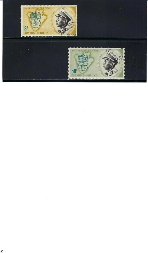  ''MALARIA ERADICATION' EMBLEM AND MOSQUITO ROYAL DU BURUNDI WHO 1962 - Image 1 of 1