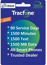 TracFone Refill For Smart Phones: 90 Service Days 1500 mins/1500Text/1500MB Data