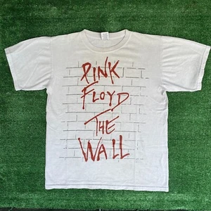 Vintage Y2K Pink Floyd Shirt weiß The Wall Rock Band Album Grunge Punk Logo Tee - Bild 1 von 8