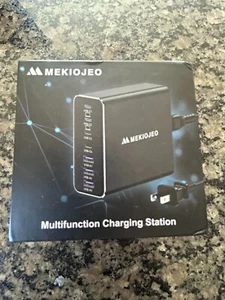 Mekiojeo schwarze Aluminiumlegierung Multifunktions-Ladestation - Bild 1 von 2