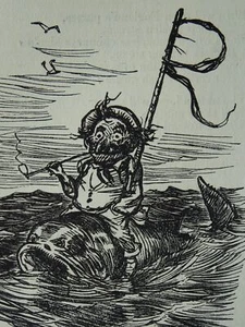 1862 antiker viktorianischer Druck POLITIK - DAS MITGLIED FÜR SOUTHAMPTON WATER - Bild 1 von 3