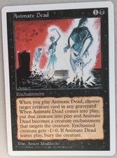 Top Animate Dead/revive the dead - 5th Edition-English (excellent)