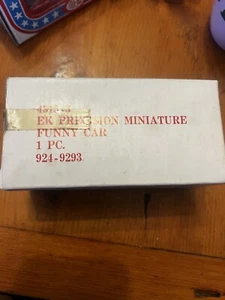 1976 Ideal Evel Knievel Toy Precision Miniatures Funny Car NOS Mail away Promo - Picture 1 of 6