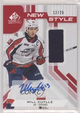 2021 Upper Deck SP Game Used CHL Edition New Style Jersey /25 Will Cuylle Auto