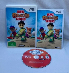 Nintendo Wii Game Big Beach Sports Complete with Manual Free Postage - Picture 1 of 1