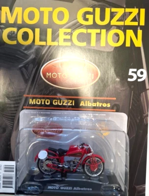 HACHETTE STARLINE 1:24  MOTO GUZZI  ALBATROS  CON FASCICOLO 59 - Immagine 1 di 2