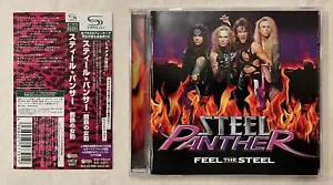 Steel Panther - Feel The Steel + 4 Bonus Tracks (Japan SHMCD w/OBI) Danger Kitty - Picture 1 of 3