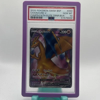 Charizard V SWSH BSP #050 PSA 10 - Image 1 of 2